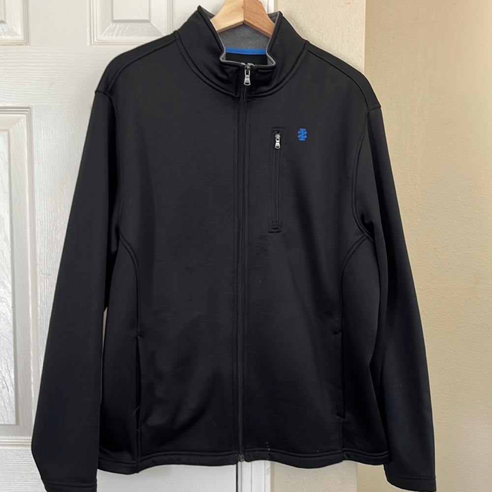 Izod Mens Full Zip Lightweight Jacket